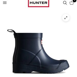 Hunter little kids play boot - worn 4-5 times UK8